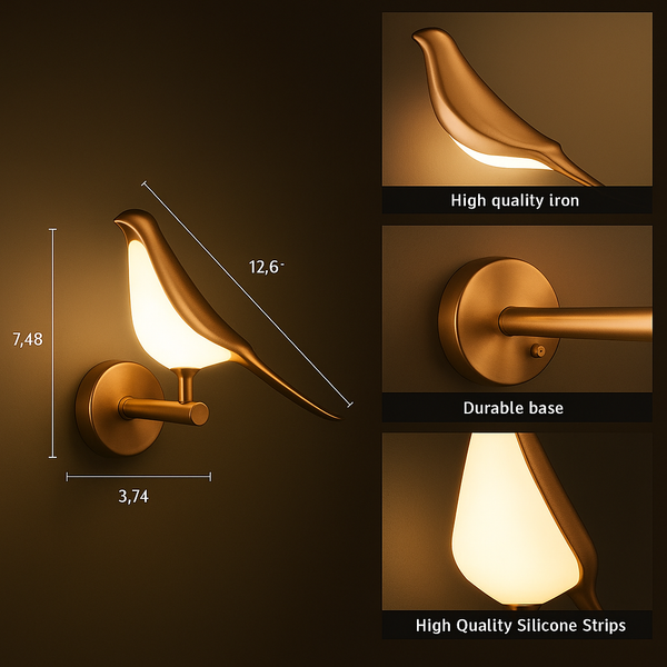 Nordic LED Wall Lamp Indoor Lighting For Home Kitchen Bedside Bedroom Living Room Corridor Stairs Decoration Minimalist Lights